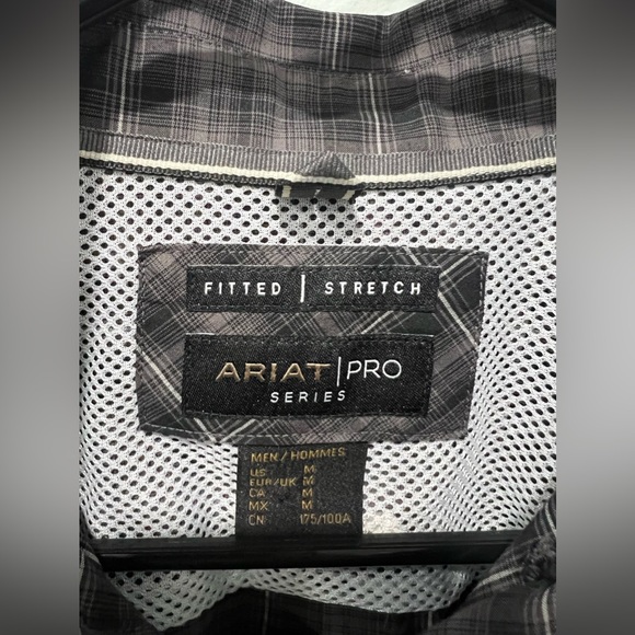 Mens Ariat Pro series shirt size medium - Picture 3 of 8